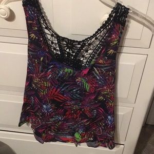 floral tank